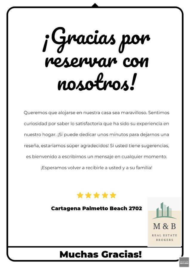 Cartagena Palmetto Beach Bella Vista Eksteriør billede